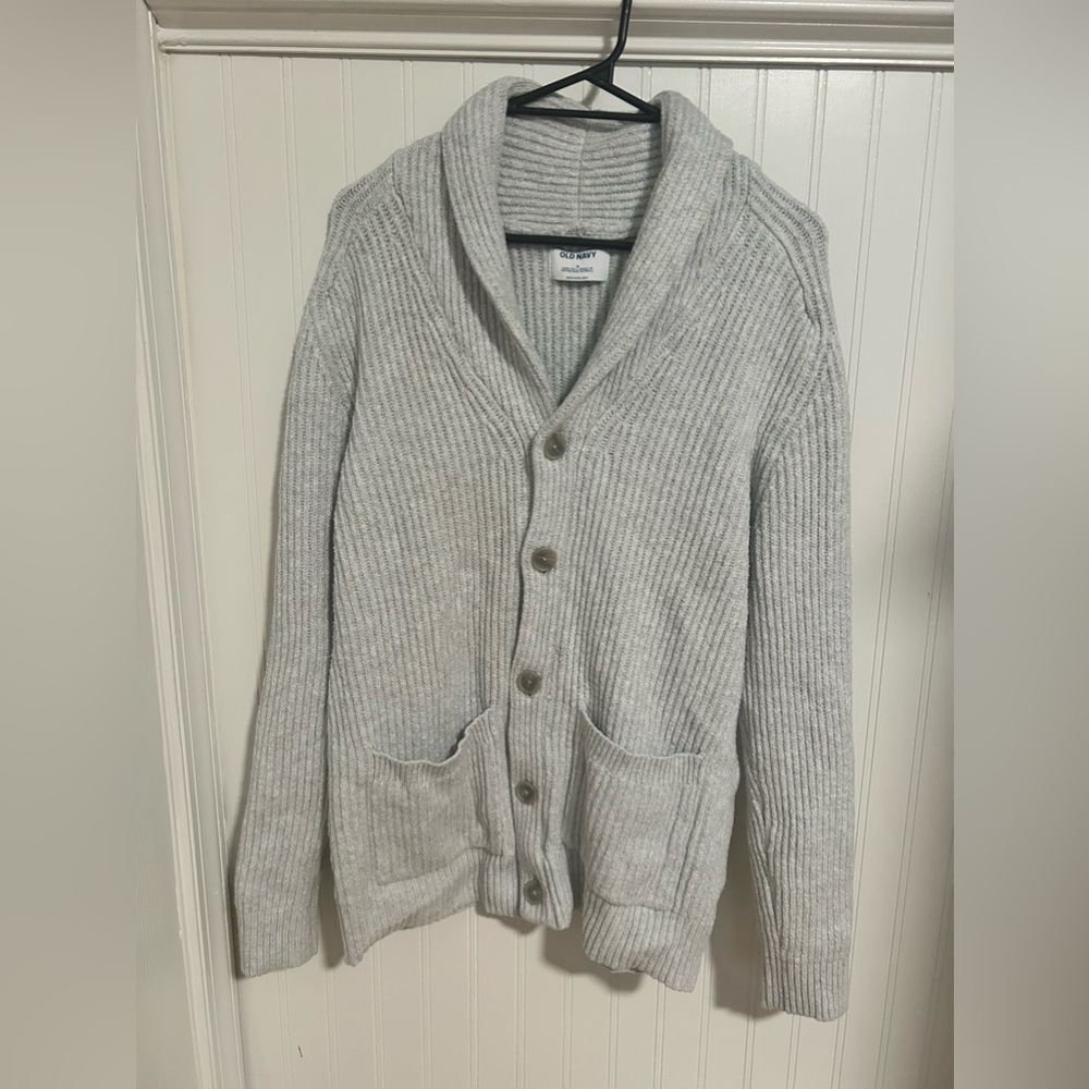 Old Navy Womens Gray Shawl Cardigan